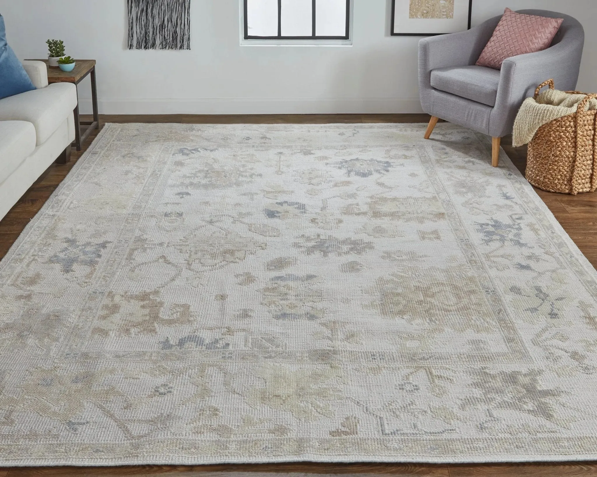 Wendover WND6864F Tan/Ivory Rug